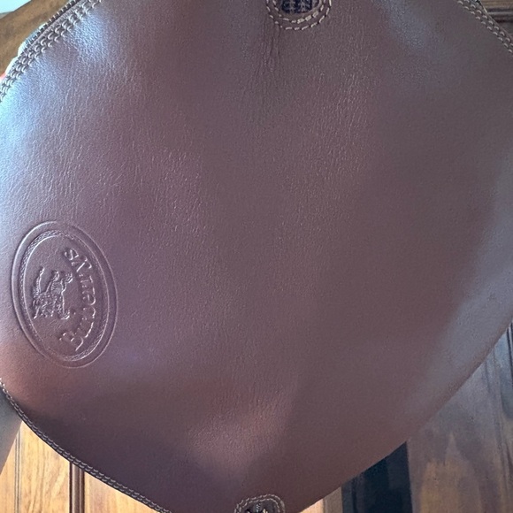 Burberry Beige and Red Checkered Drawstring Bag - Picture 3 of 6